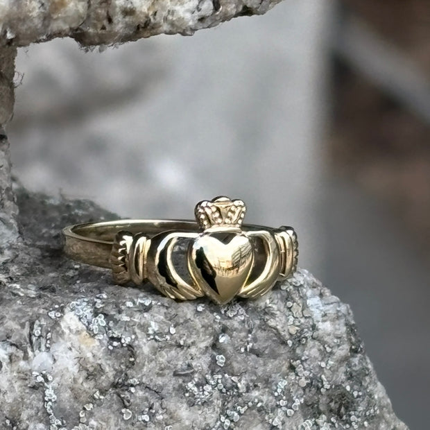 Gold Plated Claddagh Ring
