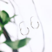 Sterling Silver Hoops (1cm)