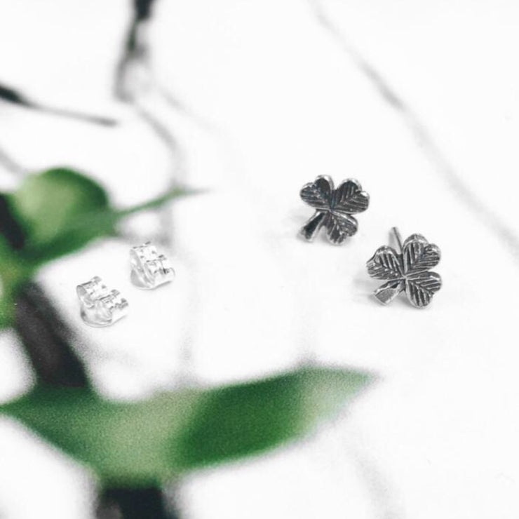 Detailed Shamrock Studs